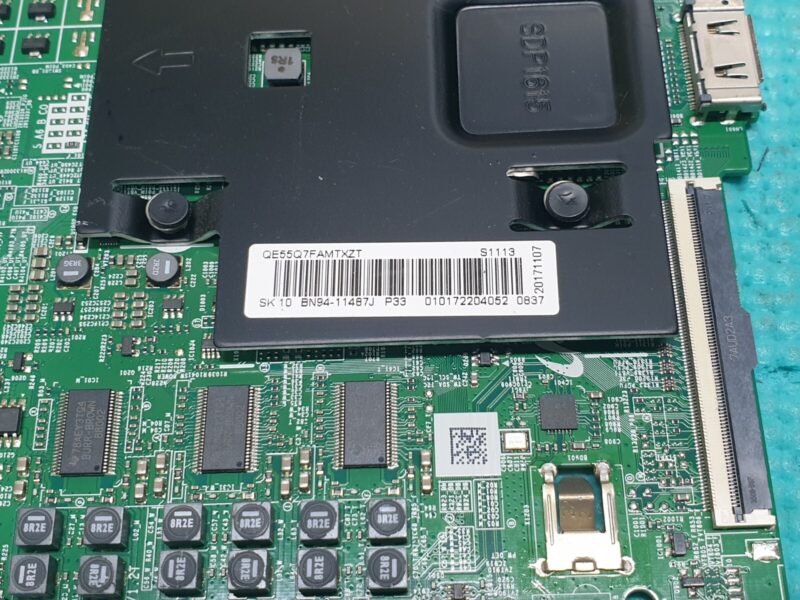 MAIN AV BOARD MB SAMSUNG QE55Q7FAMT TV BN41-02572B BN94-12660J SCREEN:LSF550FF02 - Image 3