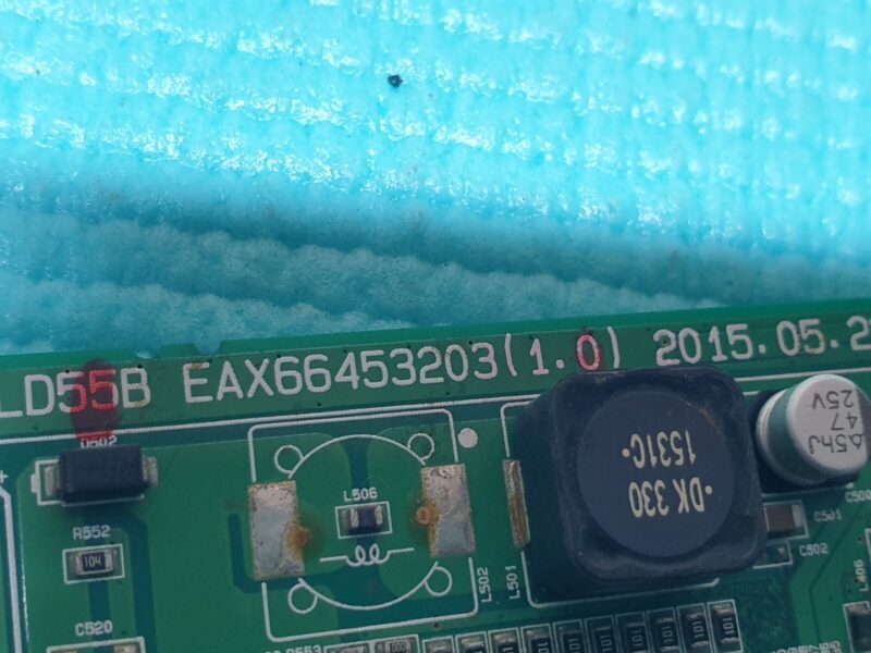 MAIN AV BOARD MB LG 32LF510B LED TV EAX66453203(1.0) EBT64049804 SCREEN:LC320DXY - Image 2