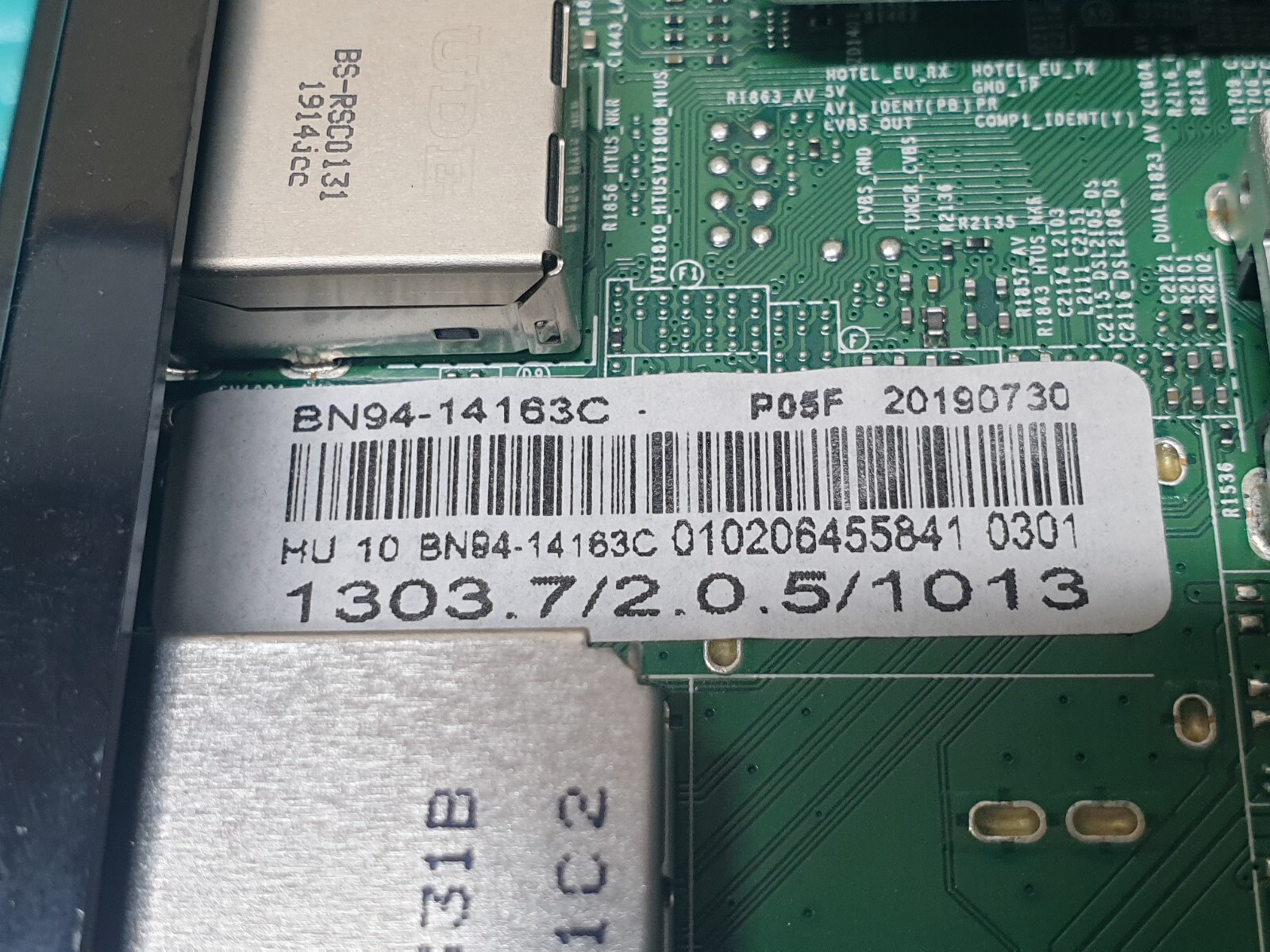 MAIN BOARD MB SAMSUNG UE55RU8000U TV BN94-14163C BN41-02695A SCREEN:T550QVN07 - Image 3