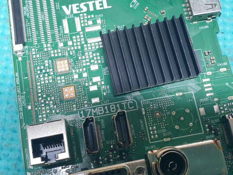 MAIN AV BOARD MB BUSH DLED40FHDS TV VESTEL 17MB181TC 23843013 SCREEN:V400HJ9-PE1 - Image 3