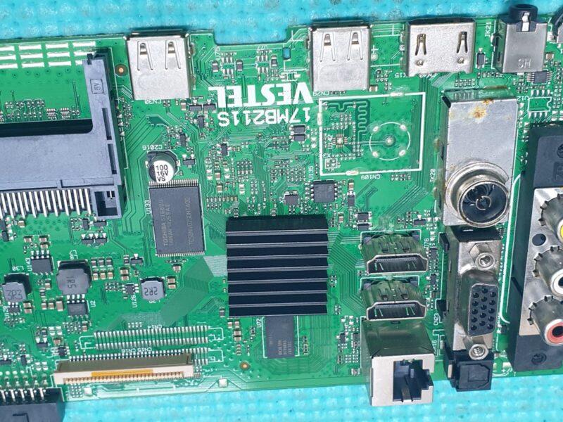 MAIN AV BOARD MB TECHWOOD 32A08HD 32" LED TV 17MB211S 23553765  SCREEN:HV430FHB - Image 2