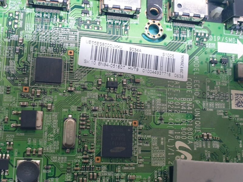 MAIN AV BOARD MB SAMSUNG UE55ES8000U TV BN94-05160S BN41-01800 SCREEN:LTJ550HQ16 - Image 3