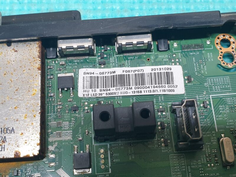 MAIN AV BOARD MB SAMSUNG UE39F5300AK TV BN41-01958B BN94-06773M SCREEN:T390HUF01 - Image 4