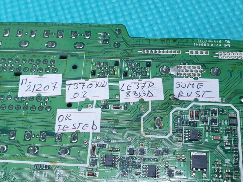 MAIN BOARD MB SAMSUNG LE37RD88BD LCD TV BN41-00813B BN94-01121C SCREEN:T370XW02 - Image 6
