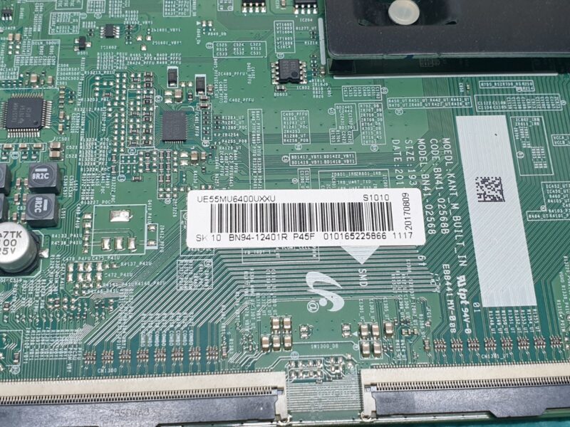 MAIN AV BOARD MB SAMSUNG UE55MU6400U TV BN41-02568B BN94-12401R SCREEN:HV550QUB - Image 3