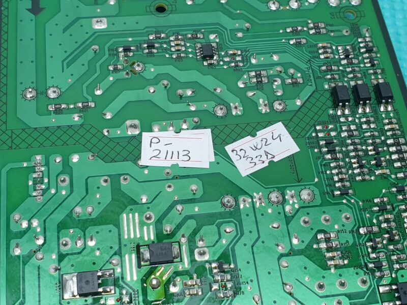 POWER SUPPLY BOARD TOSHIBA 32W2433D LED TV UE-3840-1U P/N:811577 G4808VA1 REV:01 - Image 5