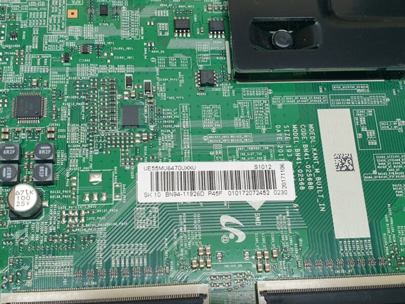 MAIN BOARD MB SAMSUNG UE55MU6470U TV BN41-02568B BN94-11926D SCREEN:LSF550FM09 - Image 3