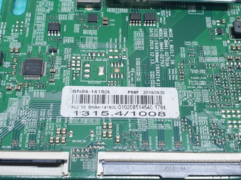 MAIN AV BOARD MB SAMSUNG UE65RU7100K TV BN41-02703A BN94-14180L SCREEN:HV650QUB - Image 4