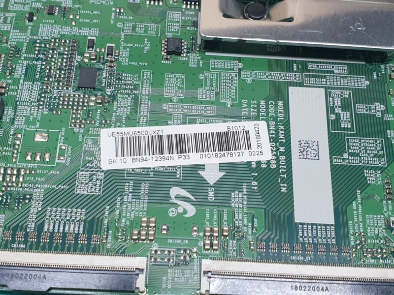 MAIN BOARD MB SAMSUNG UE55MU6500U TV BN41-02568B BN94-12394N SCREEN:LSF550FN01 - Image 3