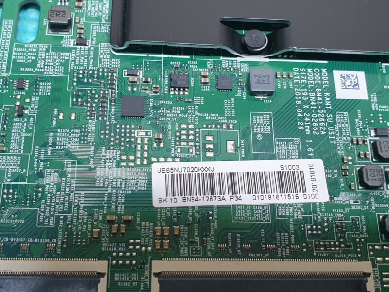 MAIN BOARD MB SAMSUNG UE65NU7020K TV BN41-02662A BN94-12873A SCREEN:LSF650HF08 - Image 3
