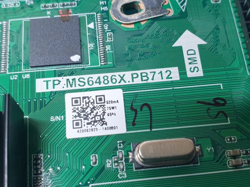 MAIN BOARD MB BLAUPUNKT 40/138Q TV TP.MS6486X.PB712 A20062923 SCREEN:LSC400HN02 - Image 2
