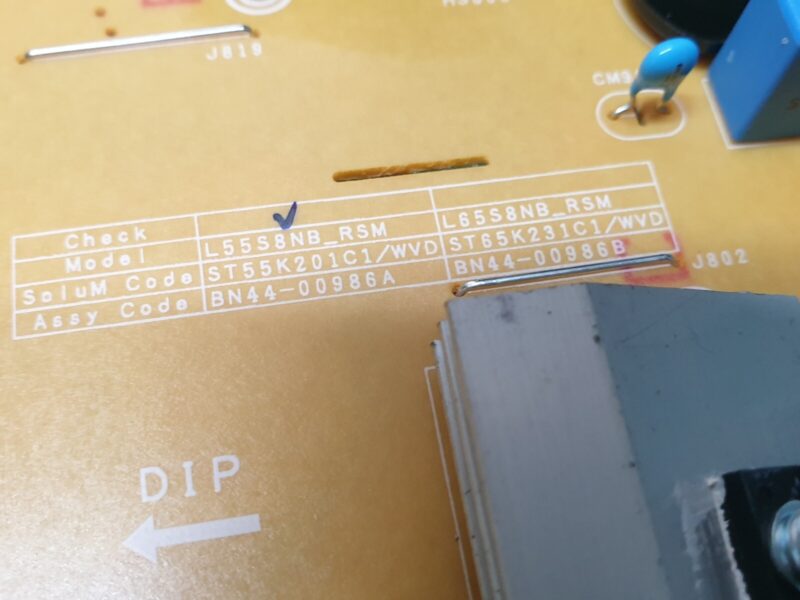 POWER SUPPLY BOARD PSU SAMSUNG QE55Q85RAT 55" QLED TV BN44-00986A L55S8NB_RSM - Image 2