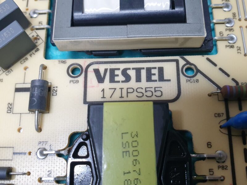 POWER SUPPLY BOARD PSU JVC LT-65C898 65" LED TV 23406989 VESTEL 17IPS55 - Image 2