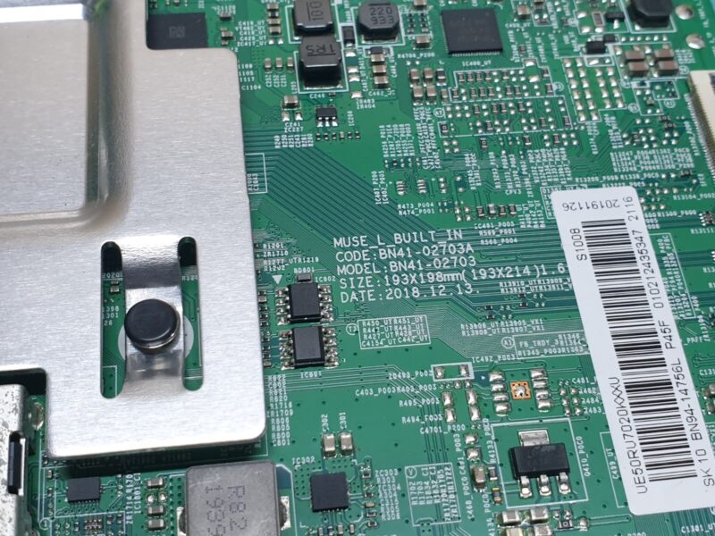 MAIN AV BOARD MB SAMSUNG UE50RU7020K TV BN41-02703C BN94-14756L SCREEN:T500QVN03 - Image 3