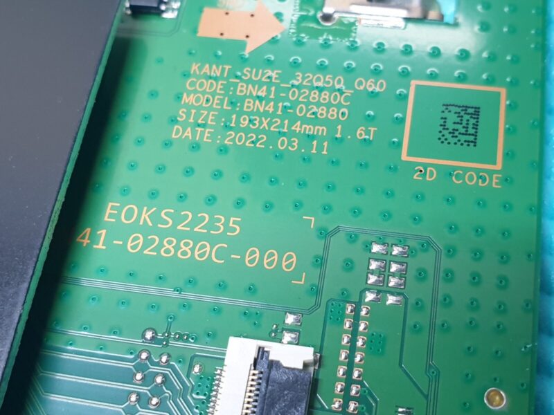 MAIN BOARD MB SAMSUNG QE32Q50AAU QLED TV BN41-02880C BN94-16975Z SCREEN:HV320FHB - Image 2