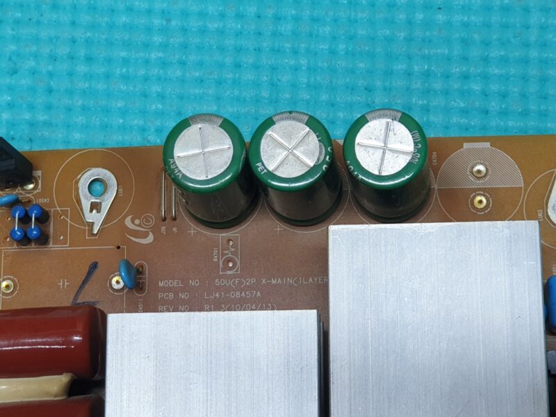 X-MAIN BOARD SAMSUNG PS50C450B1W 50" PLASMA TV LJ41-08457A LJ92-01727A - Image 2