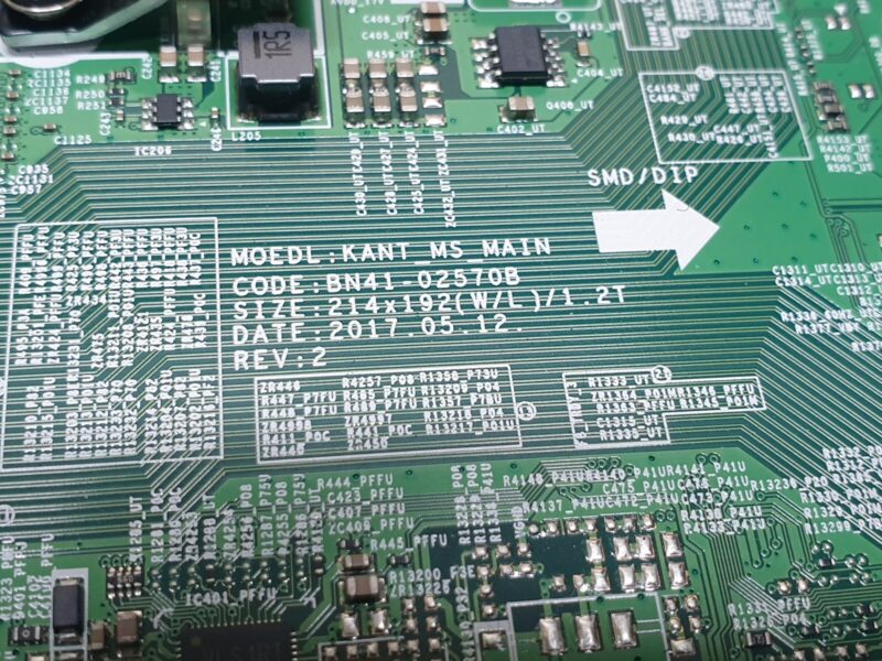 MAIN BOARD MB SAMSUNG UE55MU7070T TV BN41-02570B BN94-12538S SCREEN:LSF550HF03 - Image 2