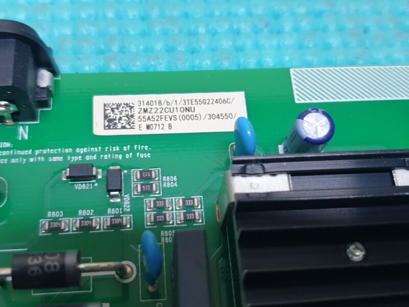 MAIN AV BOARD MB HISENSE 55A63HTUK LED TV RSAG7.820.11742/ROH SCREEN:HV550QUB - Image 4