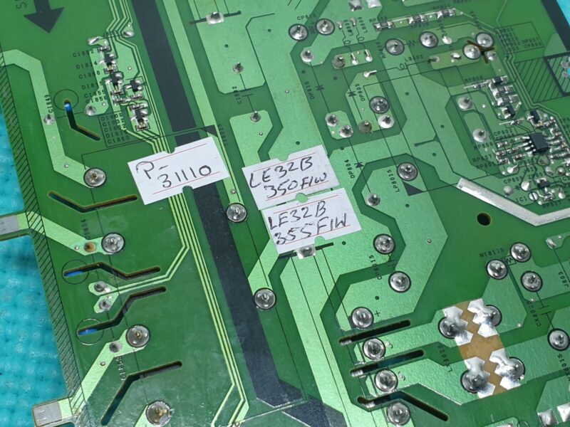 POWER SUPPLY BOARD SAMSUNG LE32B350F1W 32" LCD TV HV32HD 9SS BN44-00289B - Image 5