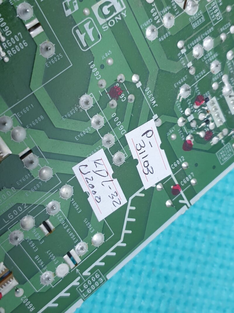 POWER SUPPLY BOARD SONY KDL-32U2000 LCD TV 1-870-685-21 1-727-577-21 A1237755A - Image 5