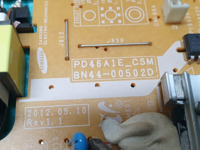 POWER SUPPLY PSU FOR SAMSUNG UE46ES5500K LED TV BN44-00502D PD46A1E_CSM REV1.1 - Image 2