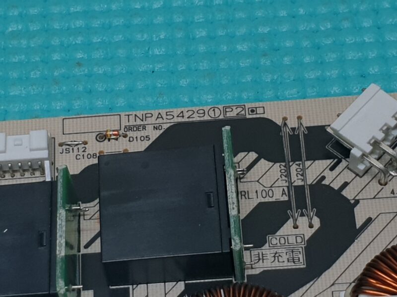 SUB POWER SUPPLY BOARD PANASONIC TX-P46ST30B PLASMA TV TNPA5429 1 P2 TZRNP01PRUB - Image 3