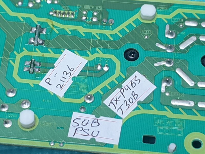 SUB POWER SUPPLY BOARD PANASONIC TX-P46ST30B PLASMA TV TNPA5429 1 P2 TZRNP01PRUB - Image 4