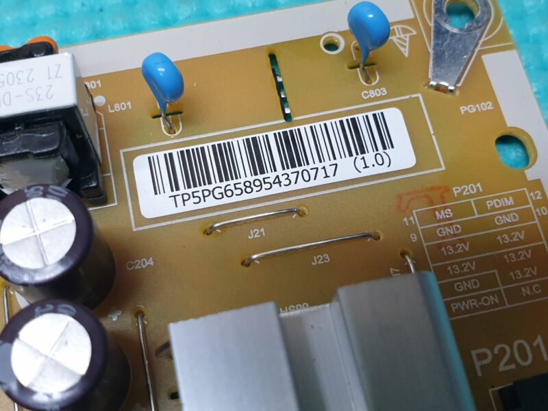 POWER SUPPLY PSU FOR LG 43QNED756RA QLED TV EAY65895437 REV 1.0 LGP43NT-23U1 - Image 3