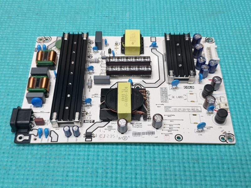 POWER SUPPLY BOARD PSU HISENSE 65A6KTUK LED TV RSAG7.820.12362/ROH TJ005G23CW1TZ