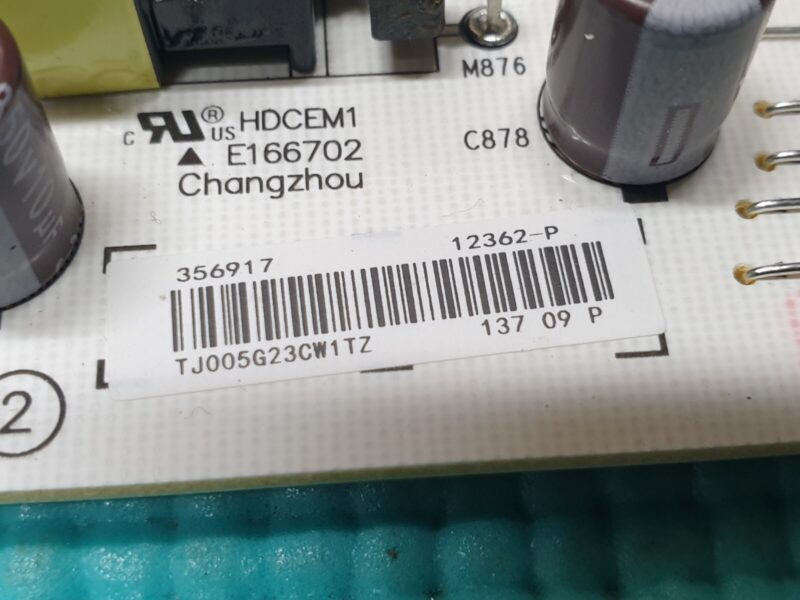 POWER SUPPLY BOARD PSU HISENSE 65A6KTUK LED TV RSAG7.820.12362/ROH TJ005G23CW1TZ - Image 3