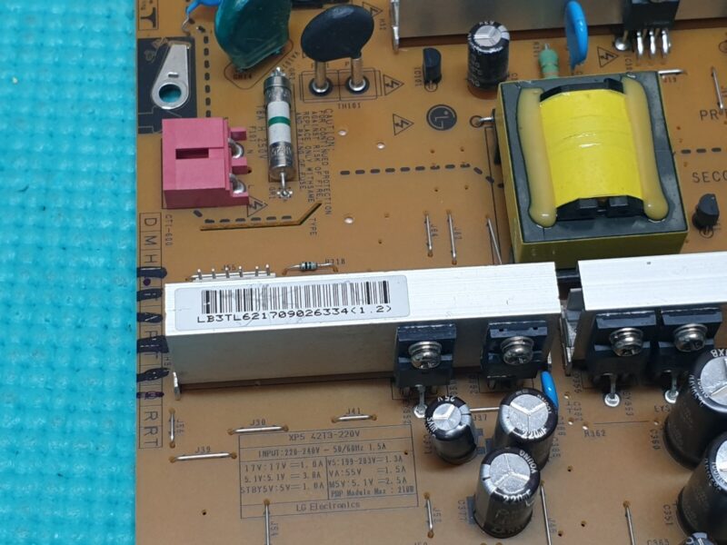 POWER SUPPLY BOARD PSU FOR LG 42PT353K 42" PLASMA TV EAY62170902 EAX63329802/2 - Image 4
