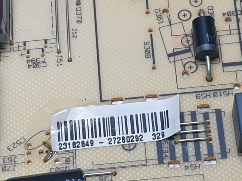 POWER SUPPLY BOARD PSU LUXOR LUX0155001  55" LED TV 17IPS20 23182849 23182861 - Image 3