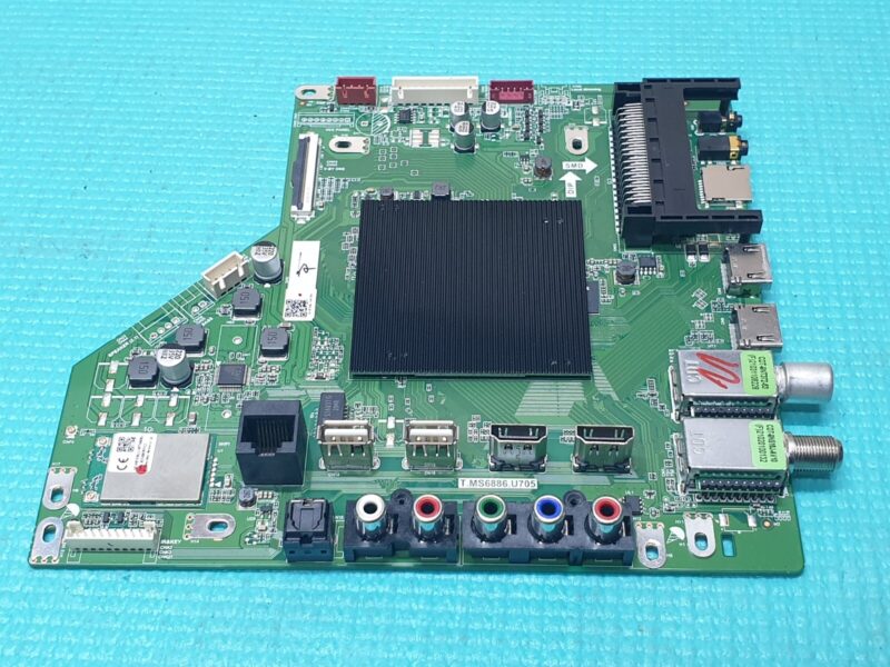 MAIN AV BOARD MB POLAROID P50UAM2351U 50" LED TV T.MS6886.U705 SCREEN:V500DJ7