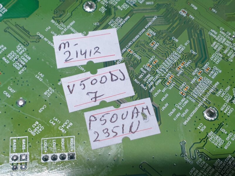 MAIN AV BOARD MB POLAROID P50UAM2351U 50" LED TV T.MS6886.U705 SCREEN:V500DJ7 - Image 4