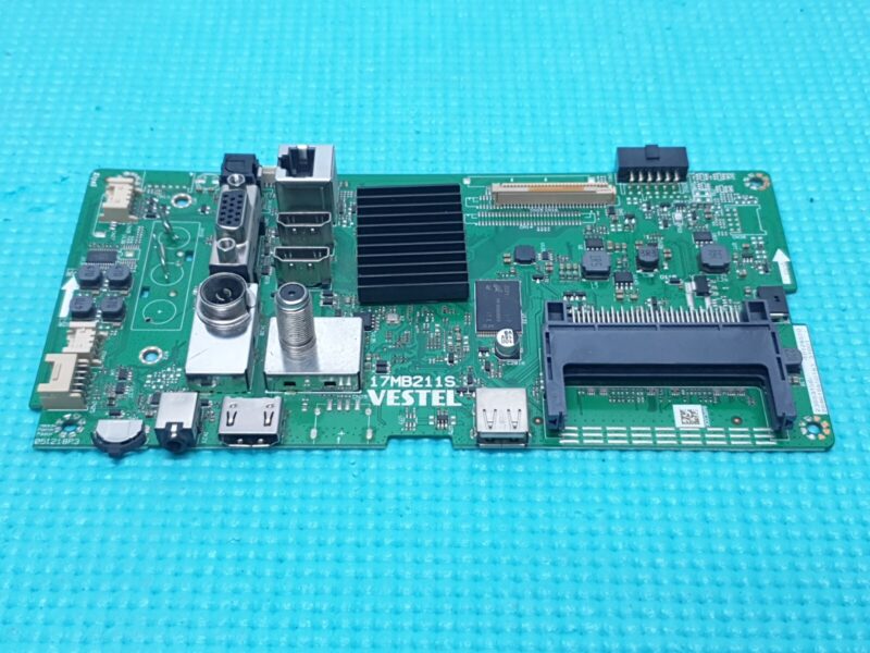 MAIN AV BOARD MB TOSHIBA 32WK3A63DB TV VESTEL 17MB211S 23653156 SCREEN:PT320AT02
