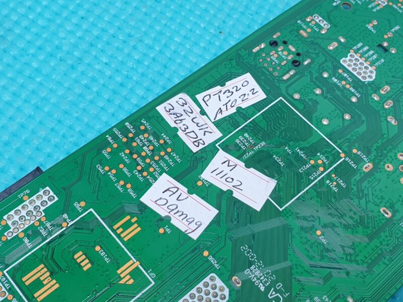 MAIN AV BOARD MB TOSHIBA 32WK3A63DB TV VESTEL 17MB211S 23653156 SCREEN:PT320AT02 - Image 6