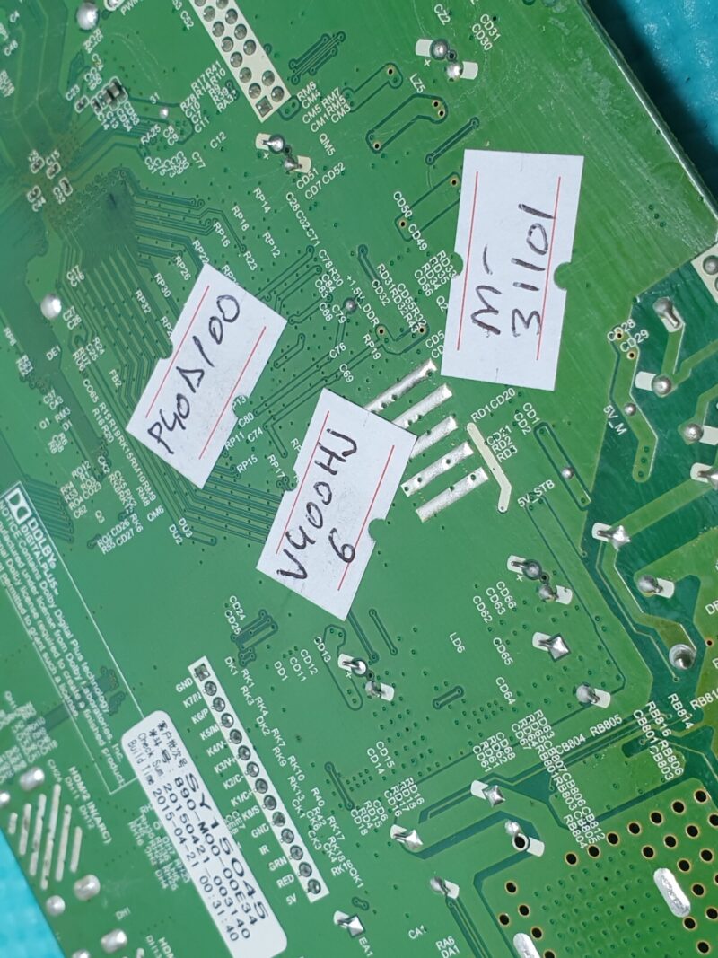 MAIN AV BOARD MB POLAROID P40D100 40" LED TV TP.MS6308.PB711 SCREEN:V400HJ6-PE1 - Image 4