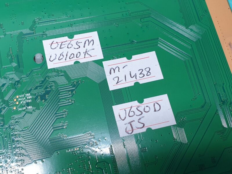 MAIN AV BOARD MB SAMSUNG UE65MU6105K TV BN41-02568A BN94-12039B SCREEN:V650DJ5 - Image 4