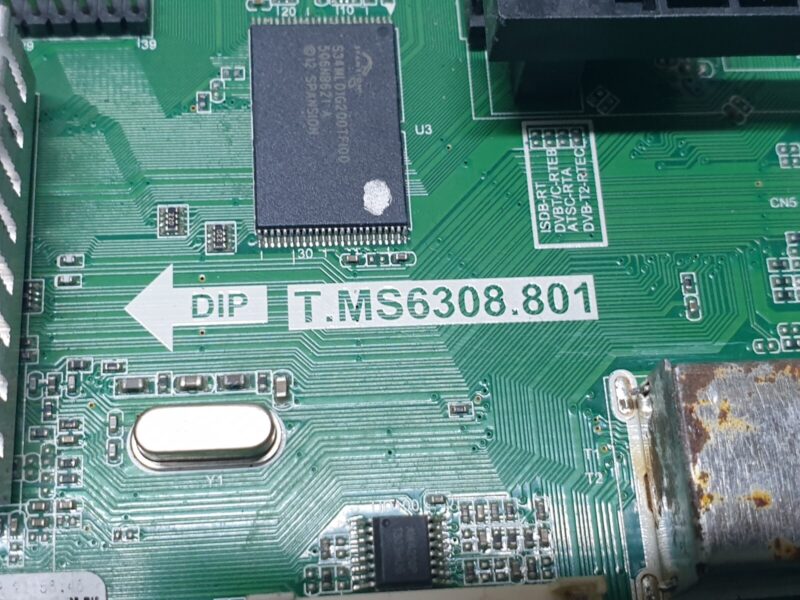 MAIN AV BOARD MB POLAROID P50D100 LED TV T.MS6308.801 SY15047 SCREEN:V500HJ1 - Image 2
