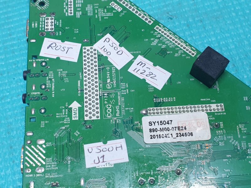 MAIN AV BOARD MB POLAROID P50D100 LED TV T.MS6308.801 SY15047 SCREEN:V500HJ1 - Image 7