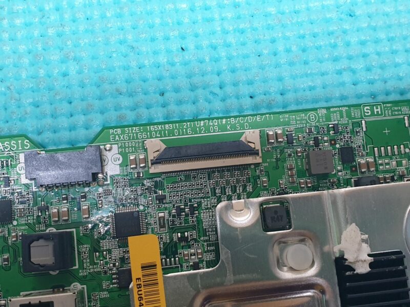 MAIN BOARD MB LG 60UJ630V LED TV EAX67166104 (1.0) EBT64580602 SCREEN:LC600EGY - Image 2