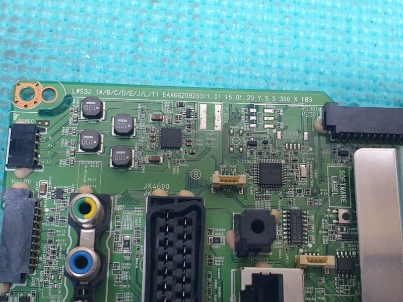 MAIN BOARD MB FOR LG 55UF770V TV EAX66492807 (1.0) EBT64033102 SCREEN:LC550EQE - Image 3