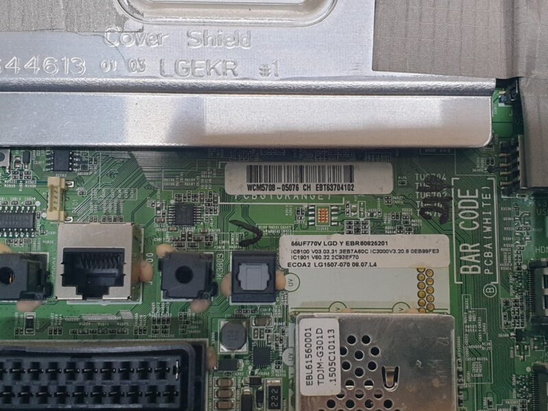 MAIN BOARD MB FOR LG 55UF770V TV EAX66492807 (1.0) EBT64033102 SCREEN:LC550EQE - Image 4