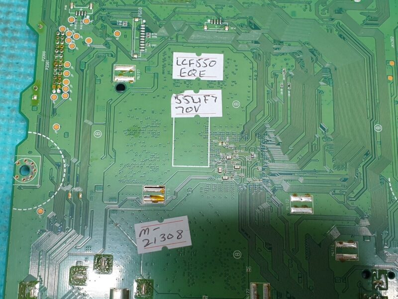 MAIN BOARD MB FOR LG 55UF770V TV EAX66492807 (1.0) EBT64033102 SCREEN:LC550EQE - Image 5