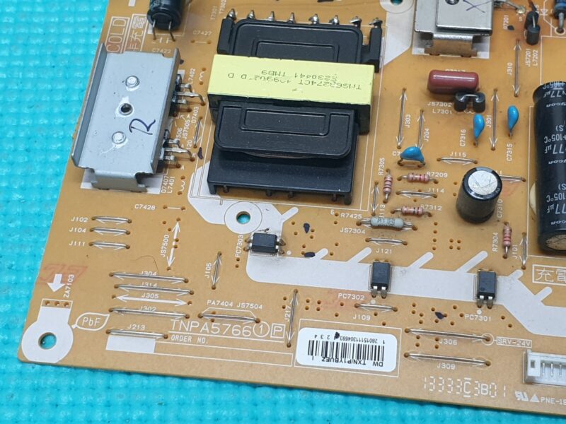 POWER SUPPLY BOARD PSU PANASONIC TX-L50ET60B 50" LED TV TXN/P1YBUEZ TNPA5766 1 P - Image 3