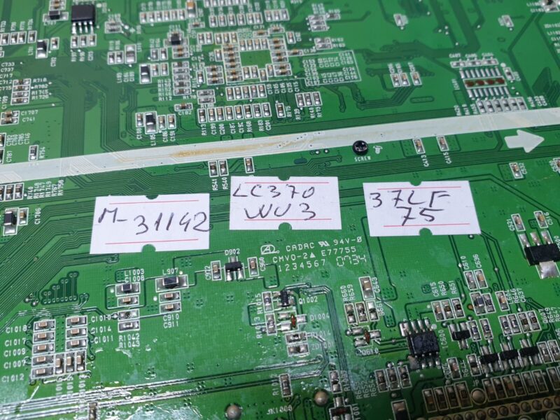 MAIN AV BOARD MB LG 37LF75 LCD TV EAX37632202(0) EBR40007001 SCREEN:LC370WU3 - Image 5