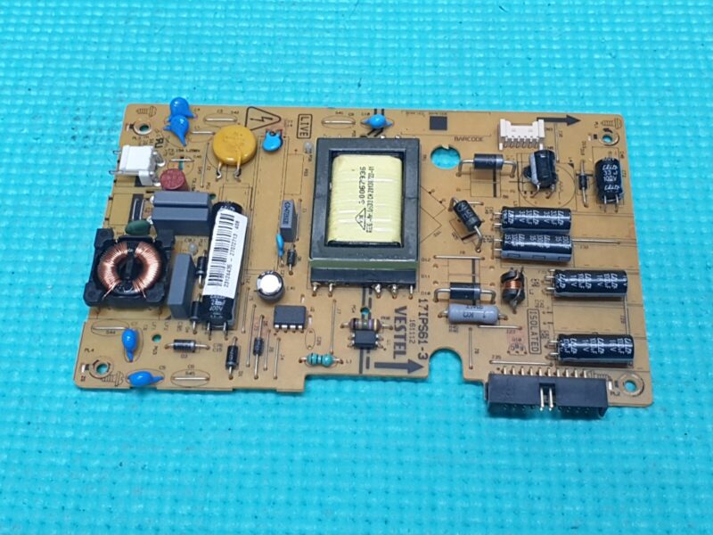 POWER SUPPLY PSU FOR FINLUX 22F6505 22" TV VESTEL 17IPS61-3 23124435