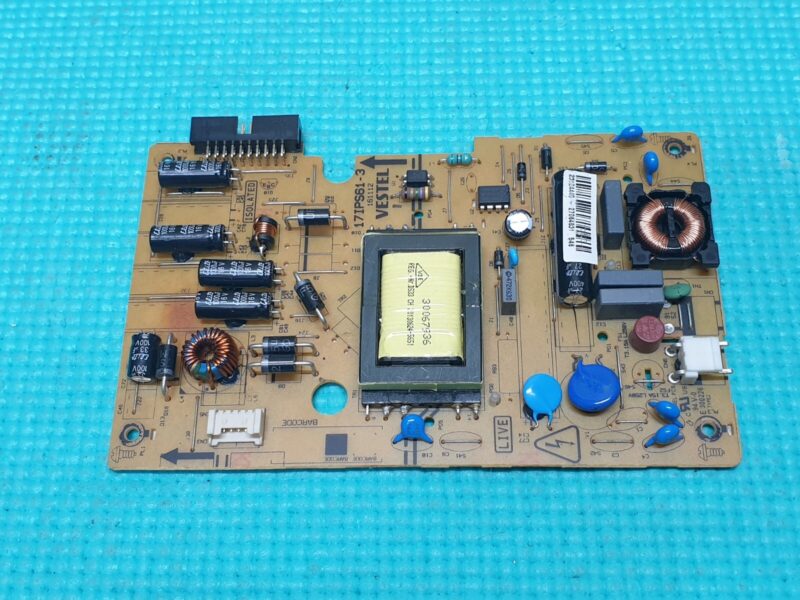POWER SUPPLY PSU FOR POLAROID P24LED13 24" TV VESTEL 17IPS61-3 23124445 - Image 2