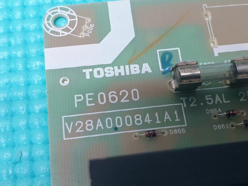POWER SUPPLY BOARD PSU TOSHIBA 42ZV555D 42RV555D 42" LCD TV PE0620 V28A000841A1 - Image 2