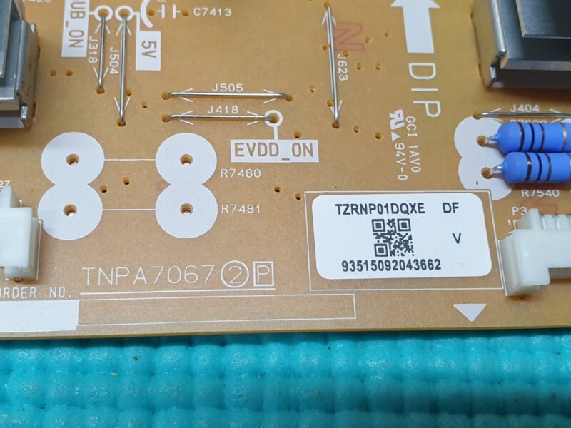 POWER SUPPLY PSU PANASONIC TX-55HZ1000B 55" OLED TV TNPA7067 2 P TZRNP01DQXE - Image 2